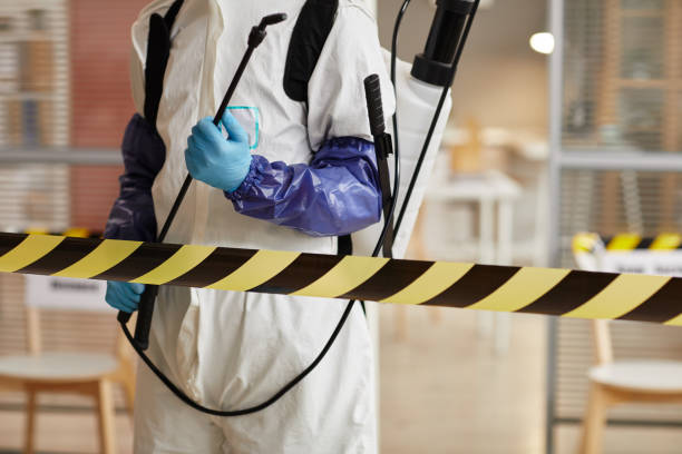 Professional Trauma Scene Cleanup technician working in Matlock, WA